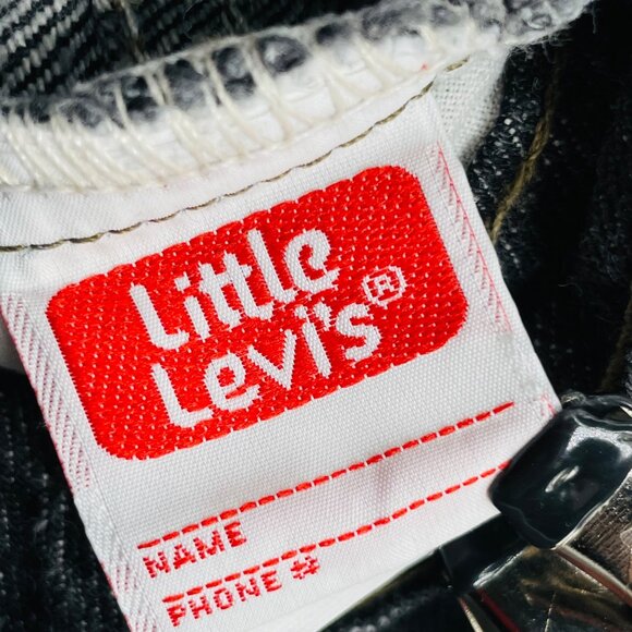 Vintage Levis Orange Tab 550 Relaxed Fit Black Denim Jeans 7 Slim / 7S - Picture 3 of 10